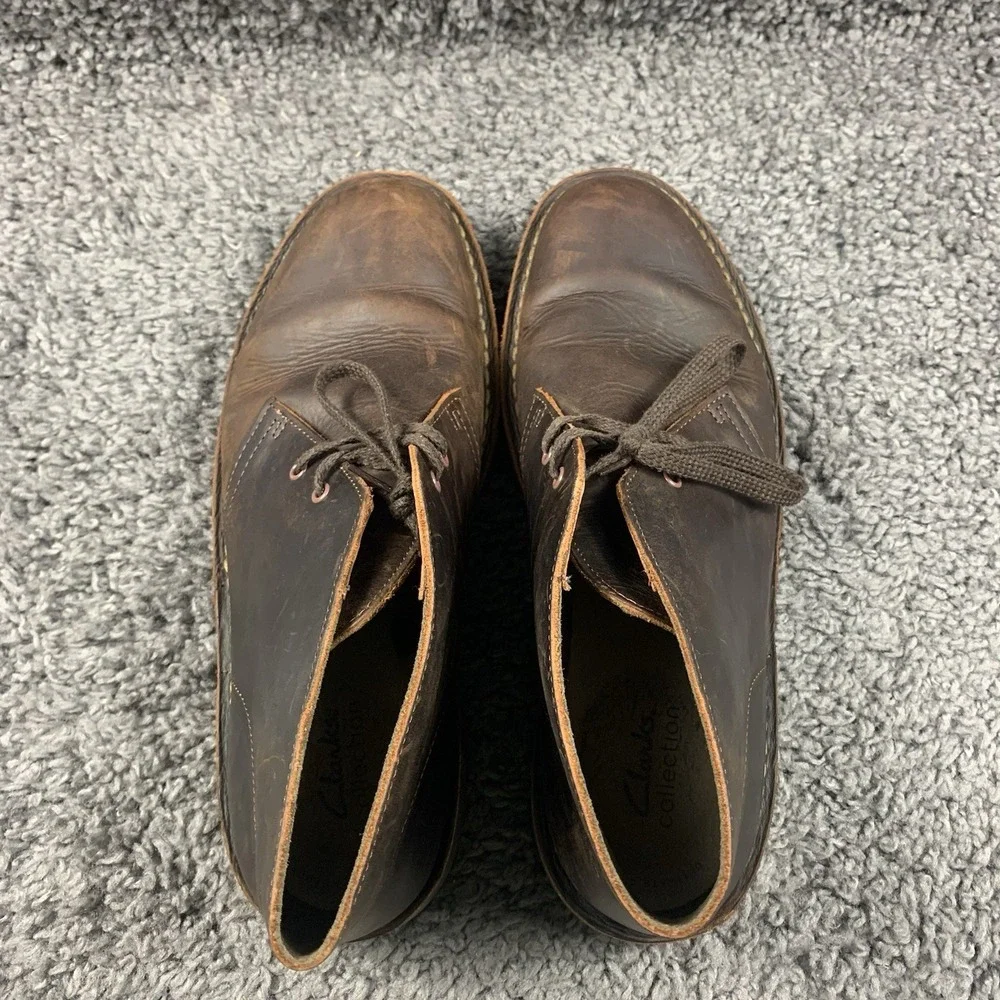 Clarks Bushacre 2 Chukka Boot Brown Men's Size 10
